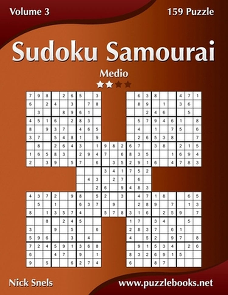 Puzzlebooks.net Sudoku Samurai – Mitte – 159 Rätsel