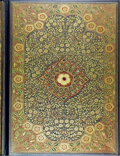 Notizbuch mit Bucheinband von Peter Pauper – juwelenbesetztes Filigran – 16 x 21 cm