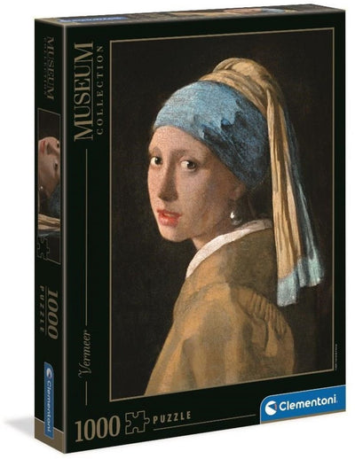 Clementoni Jigs Puzzle Vermeer Girl mit Perlenohrring, 1000st.