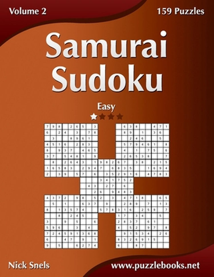 Puzzlebooks.net Samurai-Sudoku – einfach – 159 Rätsel