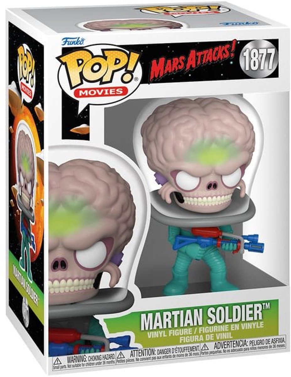 Funko-Pop! Filme: Marsangriffe – Marssoldat #1877