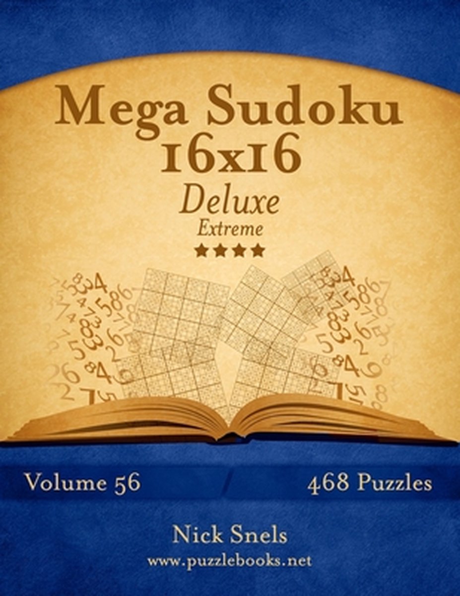 Nick Snels Mega Sudoku 16x16