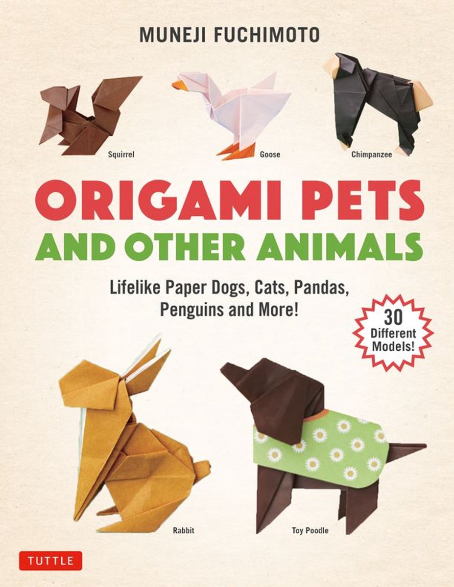Origami-Haustiere und andere Tiere