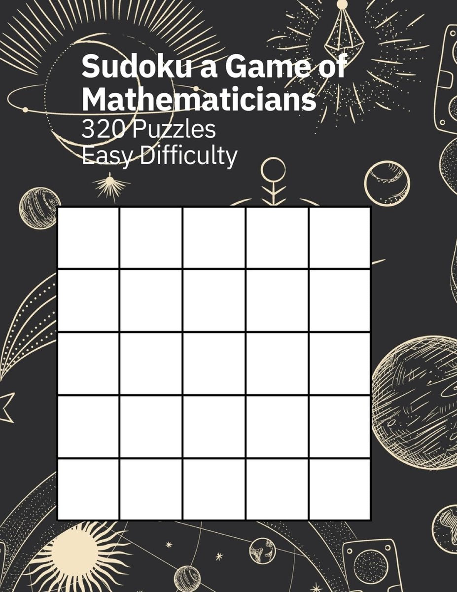 Sudoku, ein Mathematikspiel mit 320 Rätseln, einfacher Schwierigkeitsgrad