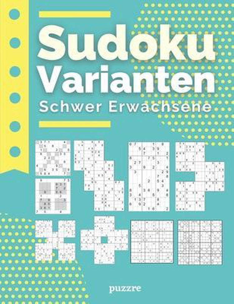 Sudoku-Varianten schwer für Erwachsene