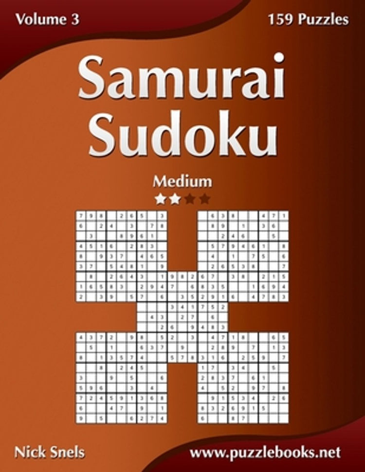 Puzzlebooks.net Samurai-Sudoku – mittel