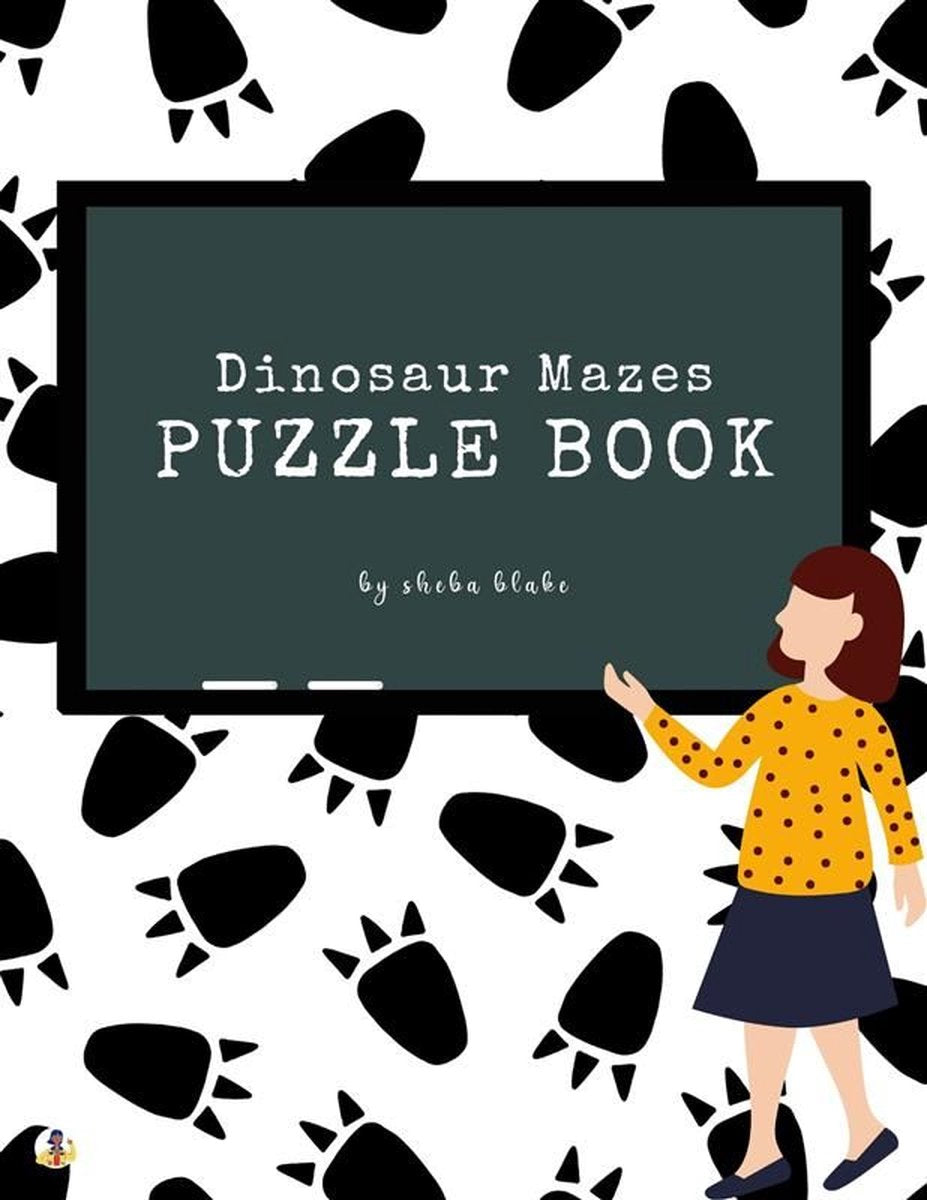 Dinosaurier-Labyrinthe-Rätselbuch für Kinder ab 3 Jahren (druckbare Version)
