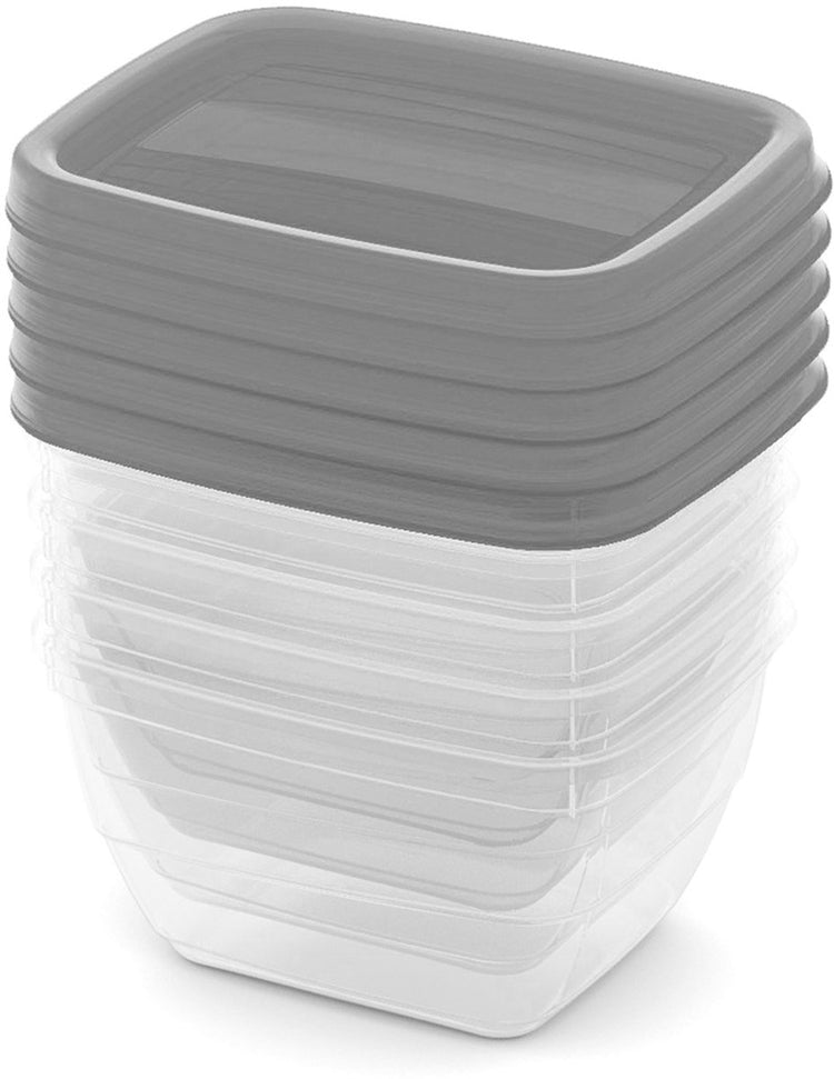 Curver Vedo Lebensmittelbehälter-Set 5x0,25l - 12x8,5x4cm - transparent