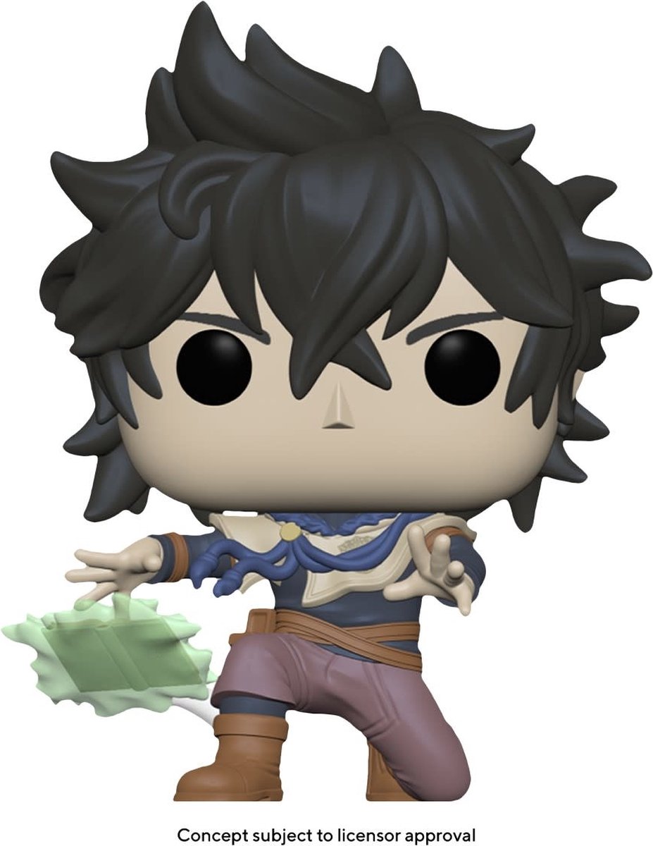 Funko Black Clover Sammelfigur Pop! Animation Yuno 9 cm mehrfarbig