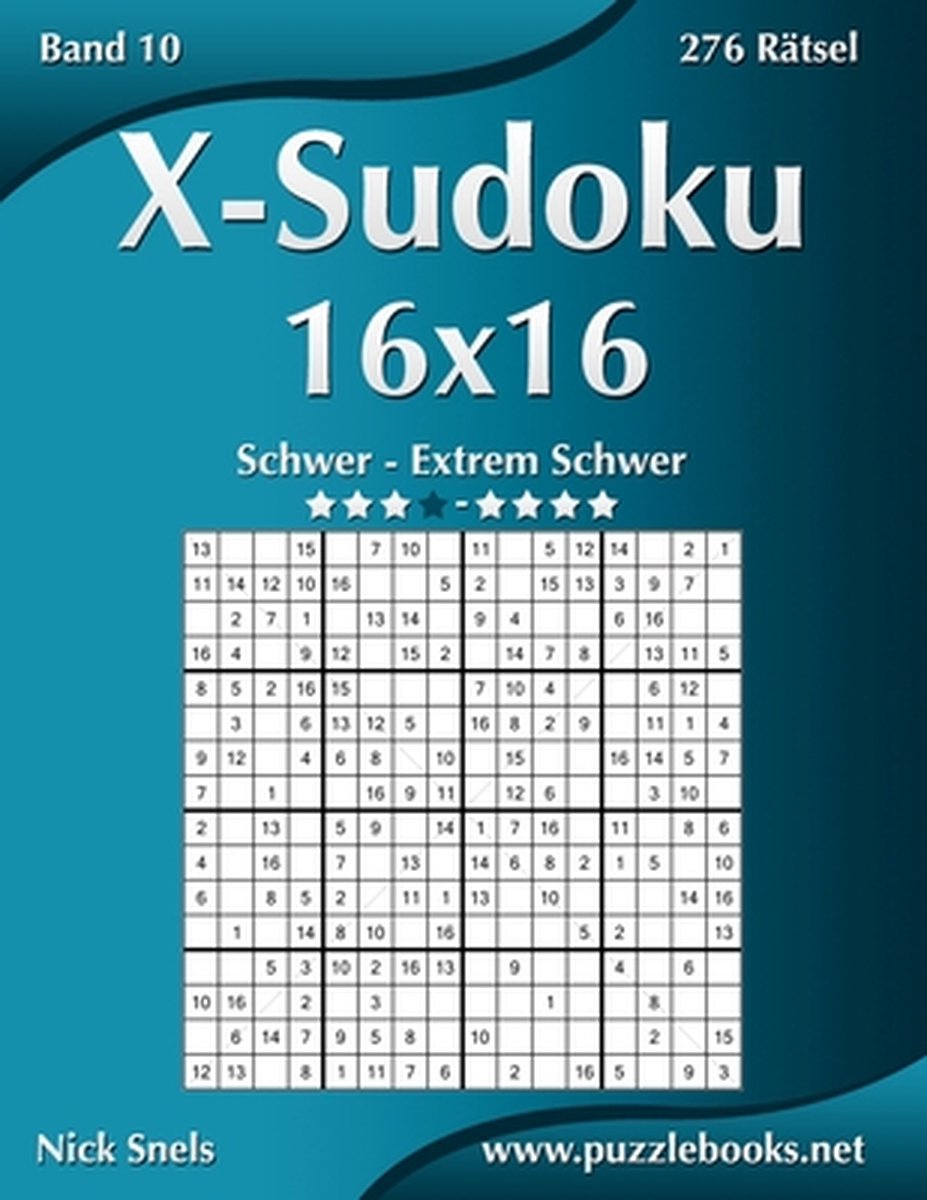 X-Sudoku 16x16, Swing bis Extreme Swing