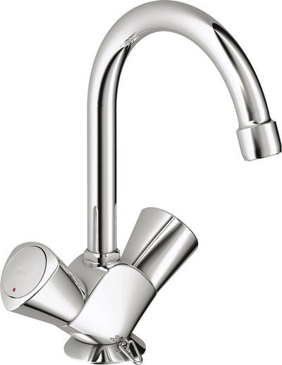 Grohe Costa-S Waschtischarmatur – mit Kette – Chrom