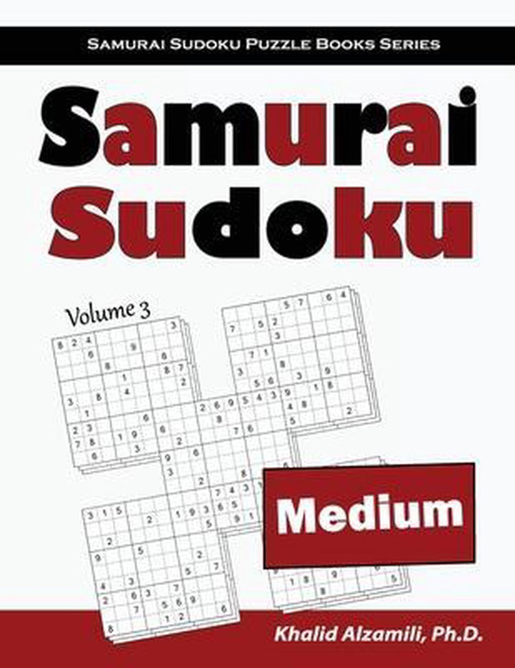 Samurai-Sudoku-Rätselbücher – Samurai-Sudoku