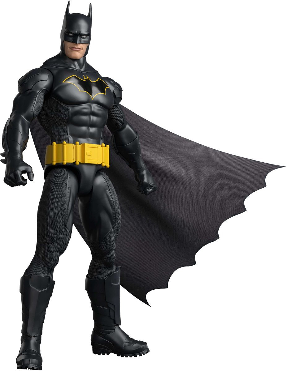 DC Comics DC Batman Actionfigur von 30 cm – schwarzer Batsuit mit 7 beweglichen Punkten