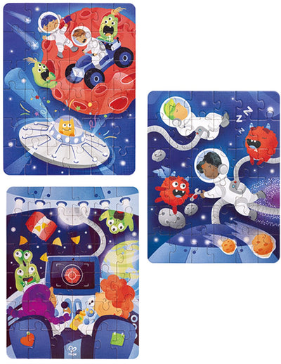 Hape Weltraum-Abenteuer-Puzzle
