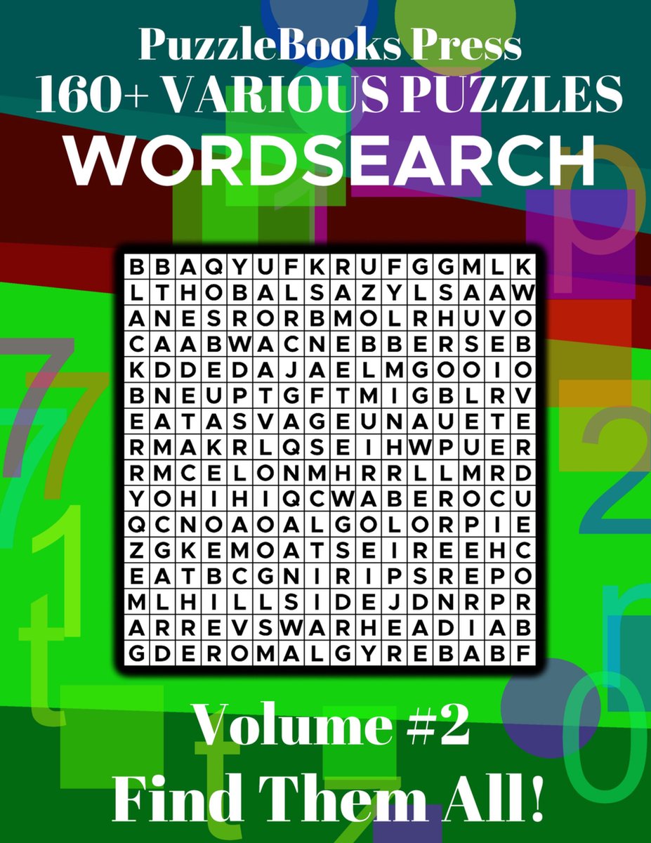 Puzzlebooks Press Wordsearch 2 – Puzzlebooks Press Wordsearch – Band 2