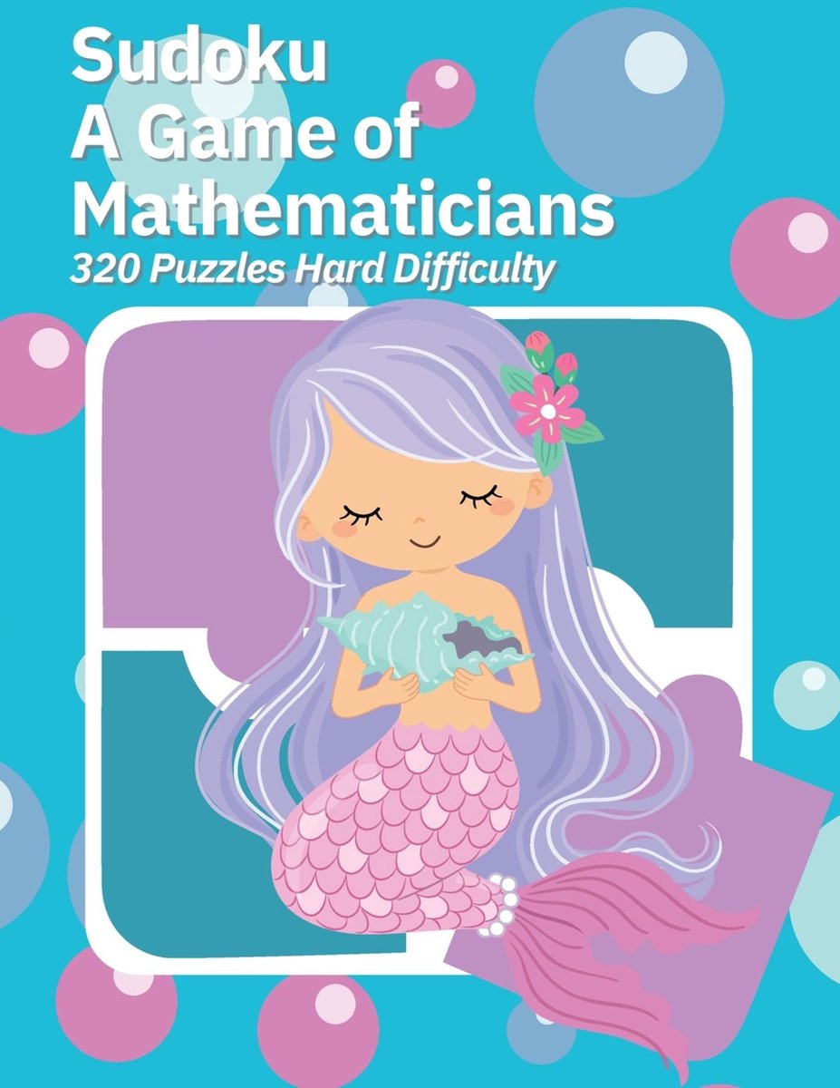 Sudoku, ein Mathematikspiel mit 320 Rätseln im schweren Schwierigkeitsgrad