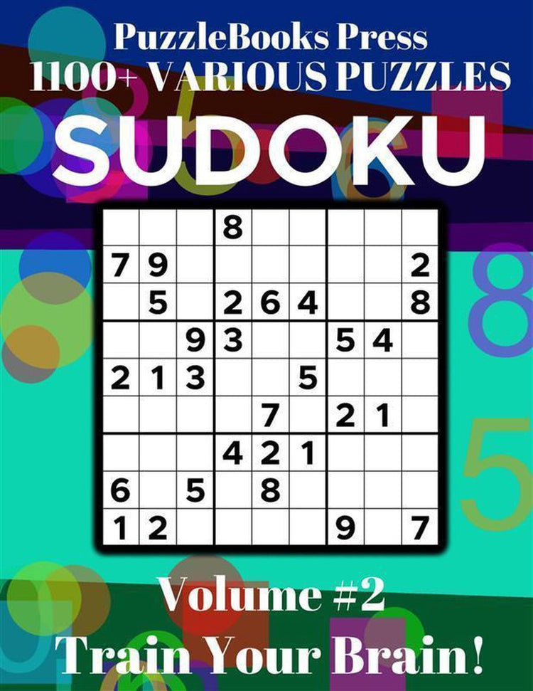 Puzzlebooks Press – Sudoku – Band 2: Trainieren Sie Ihr Gehirn!
