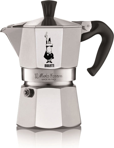 Bialetti Moka Express – Perkolator – 3 Tassen – Aluminium