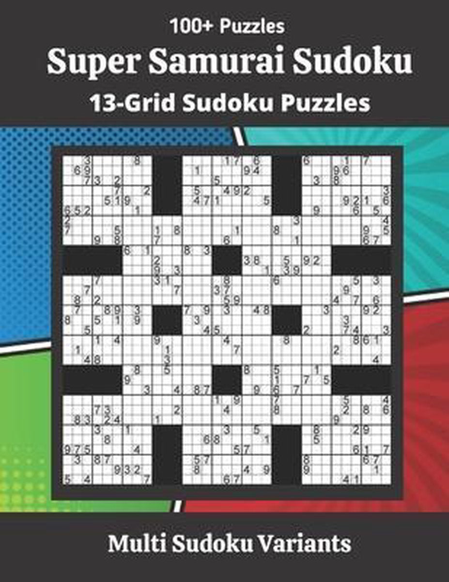 Super-Samurai-Sudoku-Rätsel