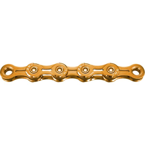 KMC-Fahrradkette X11el-Ti-N Gold 118 Links