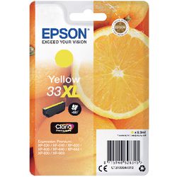 Tintenpatrone Epson C13t33644012 Gelb