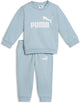 Puma Minicats ESS Crew Set FL INF Unisex-Trainingsanzug – Seafoam