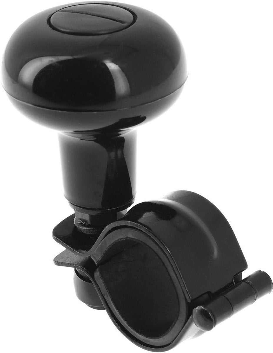 Auto plus Lenkradknopf universal schwarz