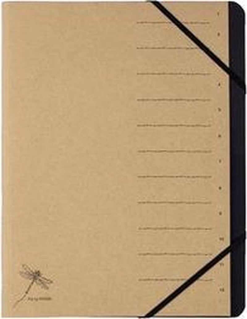 Sortiermappe pagna beige A4