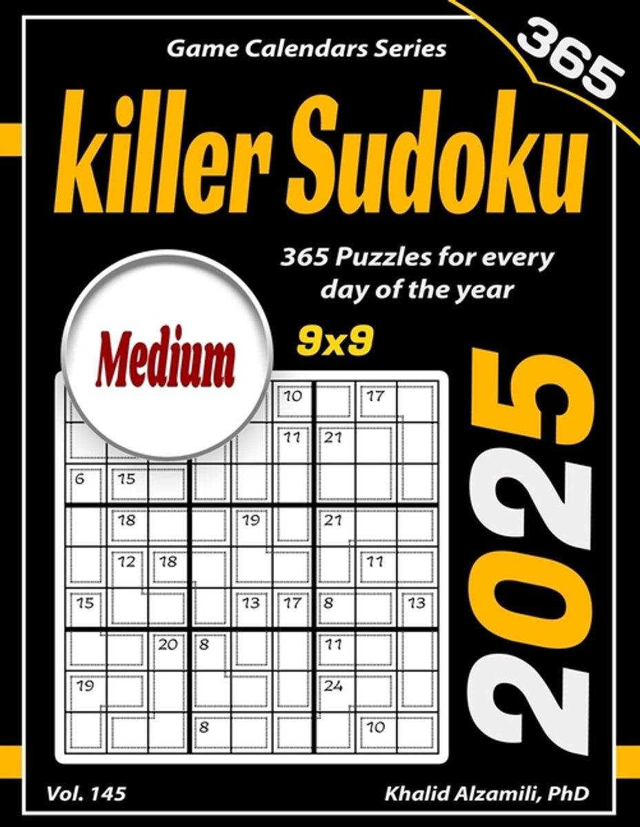 Spielkalender – Killer-Sudoku 2025