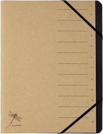 Sortiermappe pagna beige A4