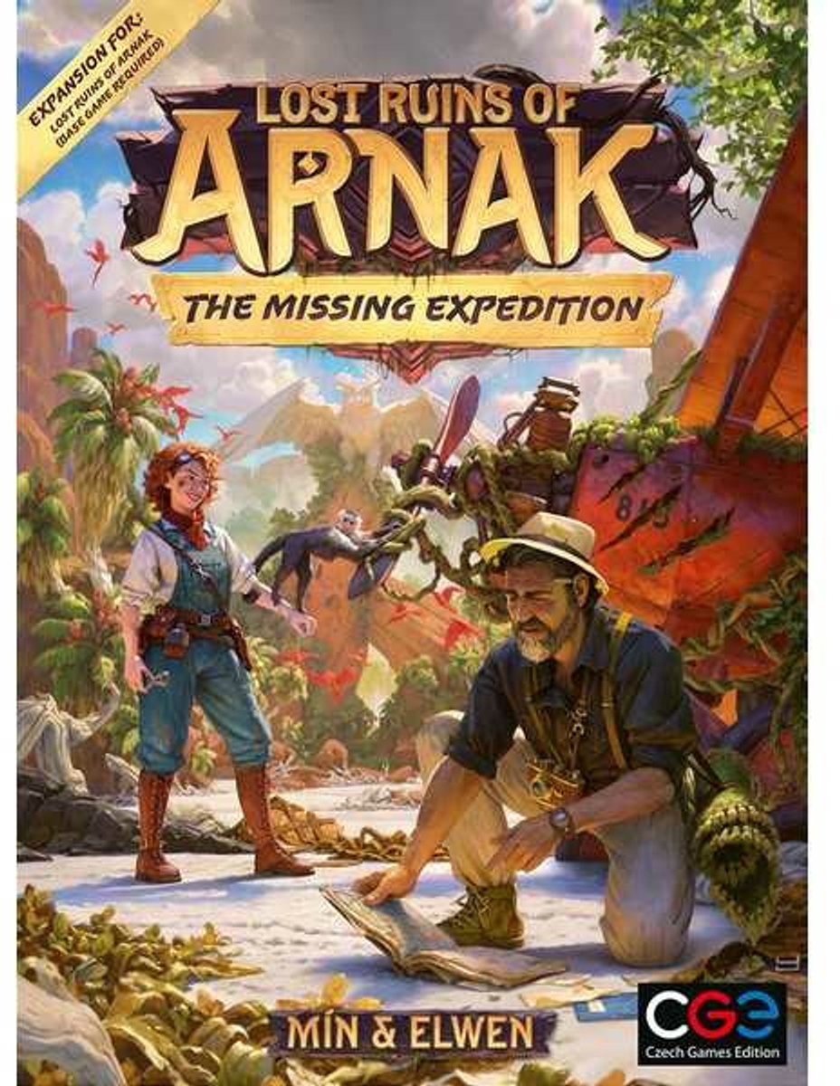 Czech Games Lost Ruins of Arnak: The Missing Expedition-Erweiterung (eng)