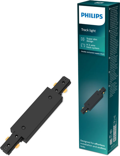 Philips LED Philips Easylink – doppelseitiger Stromanschluss – Schwarz – Schienenbeleuchtung