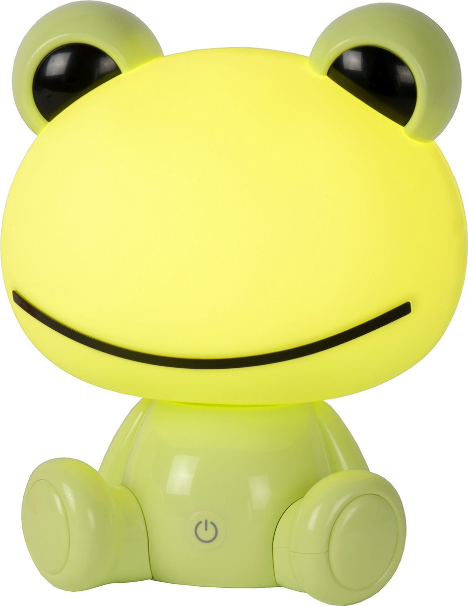 Lucide Dodo Frog - Nachtlampe Kinderzimmer - LED 3 Stepdim - 3x3w 4000k - grün