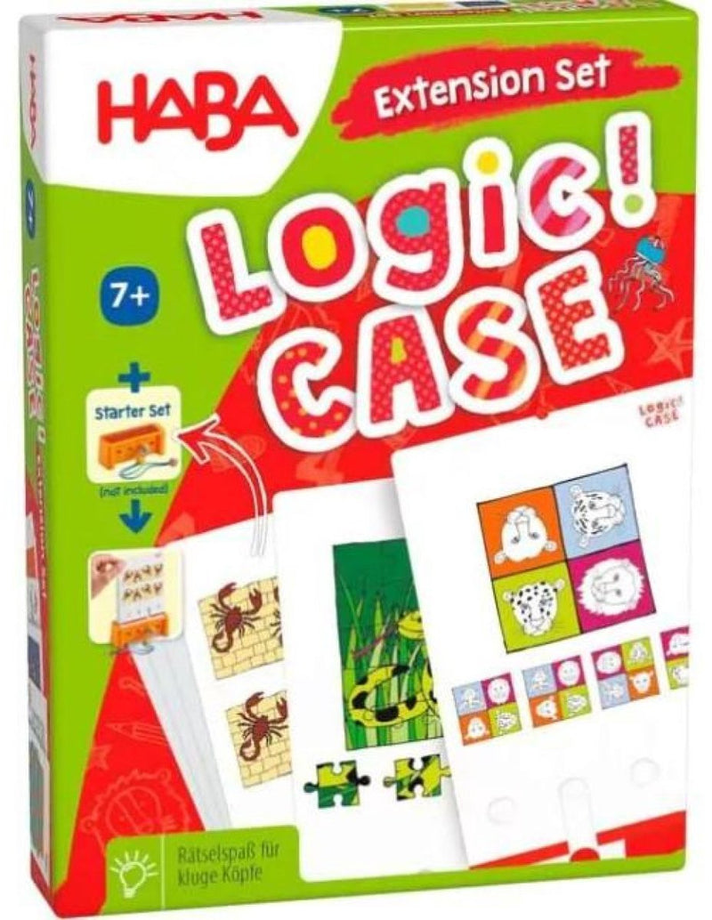 Haba-Spiel – Logik! Koffer - Erweiterungsset 7+ - gefährliche Tiere (deutsche Verpackung mit niederländischer Anleitung)
