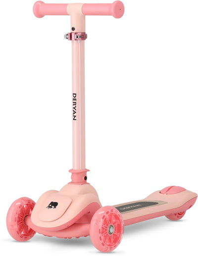 Deryan Harvey Kinderroller 3 Räder mit LED - verstellbar - Pink