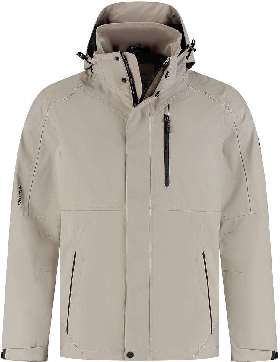 Kjelvik Outdoor-Jacke Alek Dark Sand