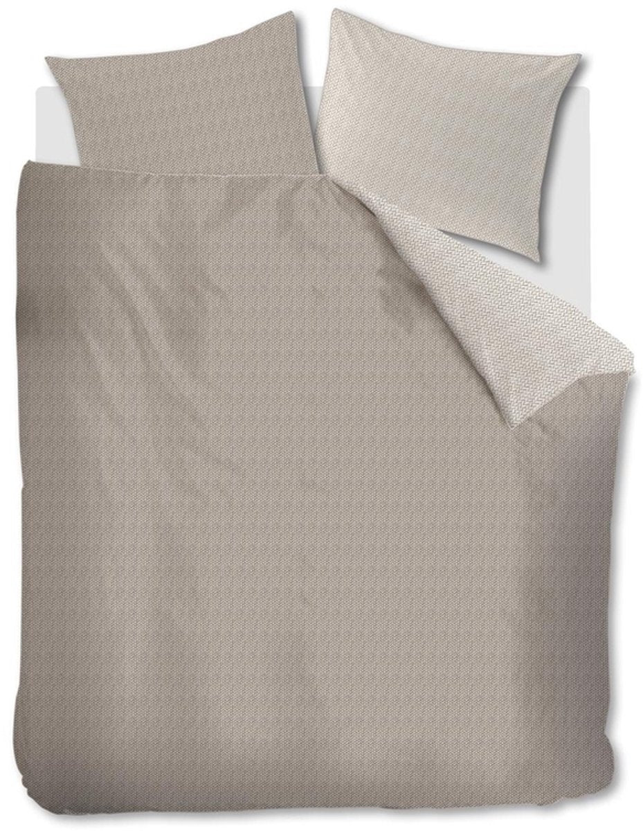 Riviera Maison gedrehter Bettbezug – Einzelbett – 140 x 200 220 – Sand