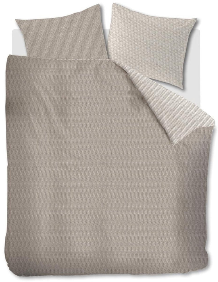 Riviera Maison gedrehter Bettbezug – Einzelbett – 140 x 200 220 – Sand