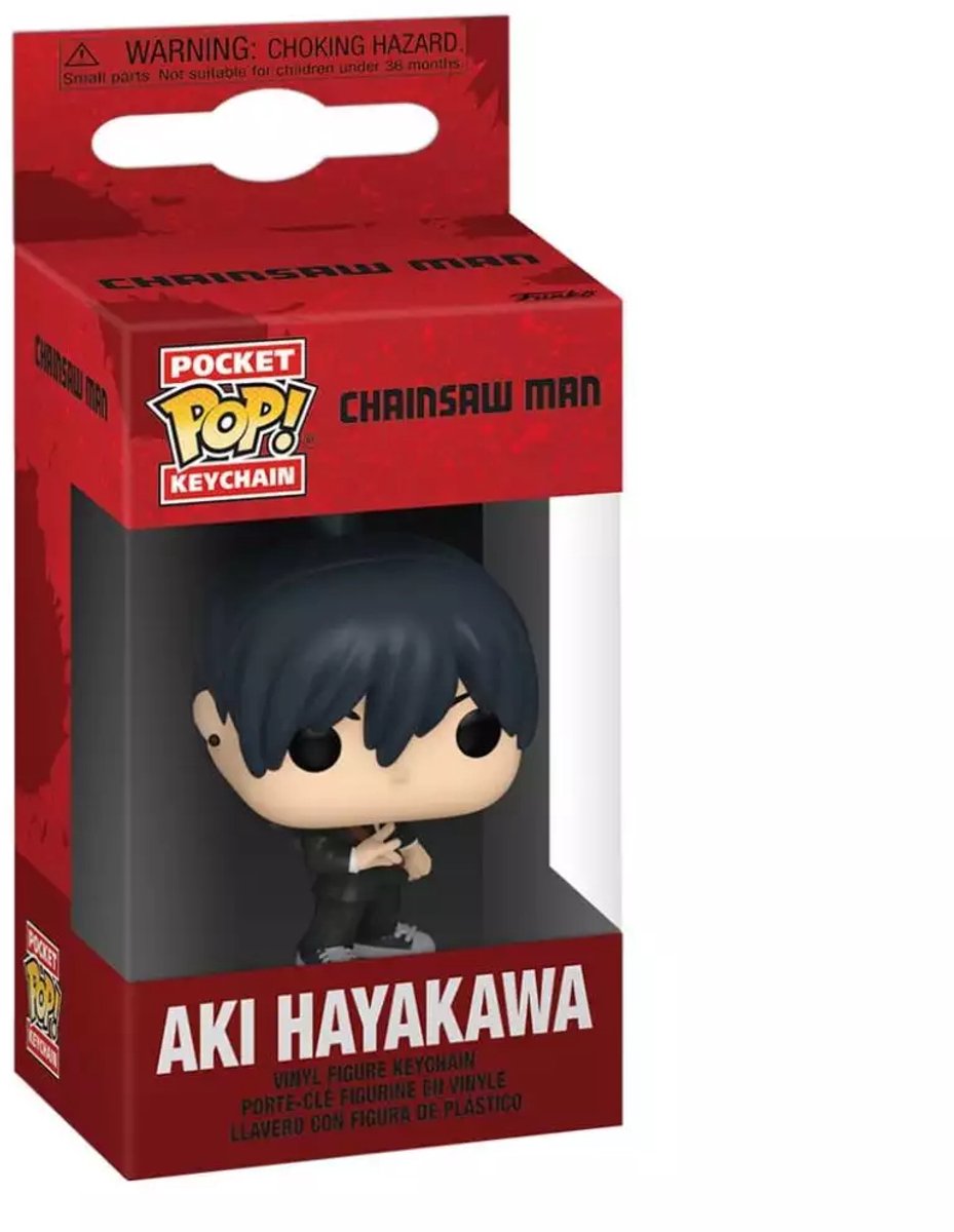 Funko Pocket Pop! Schlüsselanhänger: Kettensägenmann - Aki Hayakawa