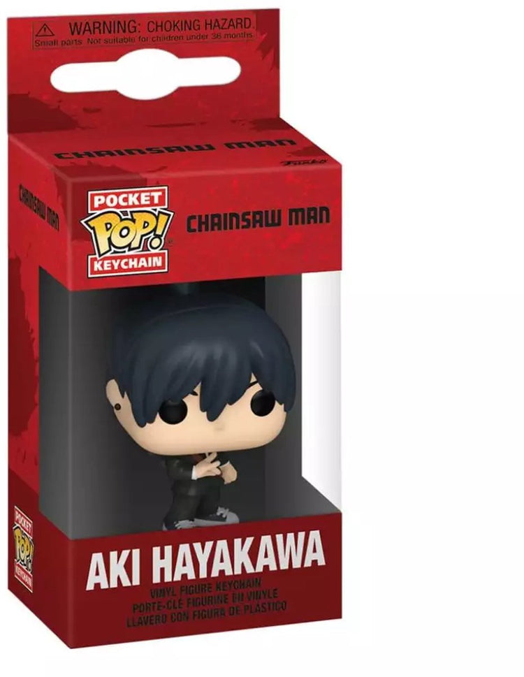 Funko Pocket Pop! Schlüsselanhänger: Kettensägenmann - Aki Hayakawa