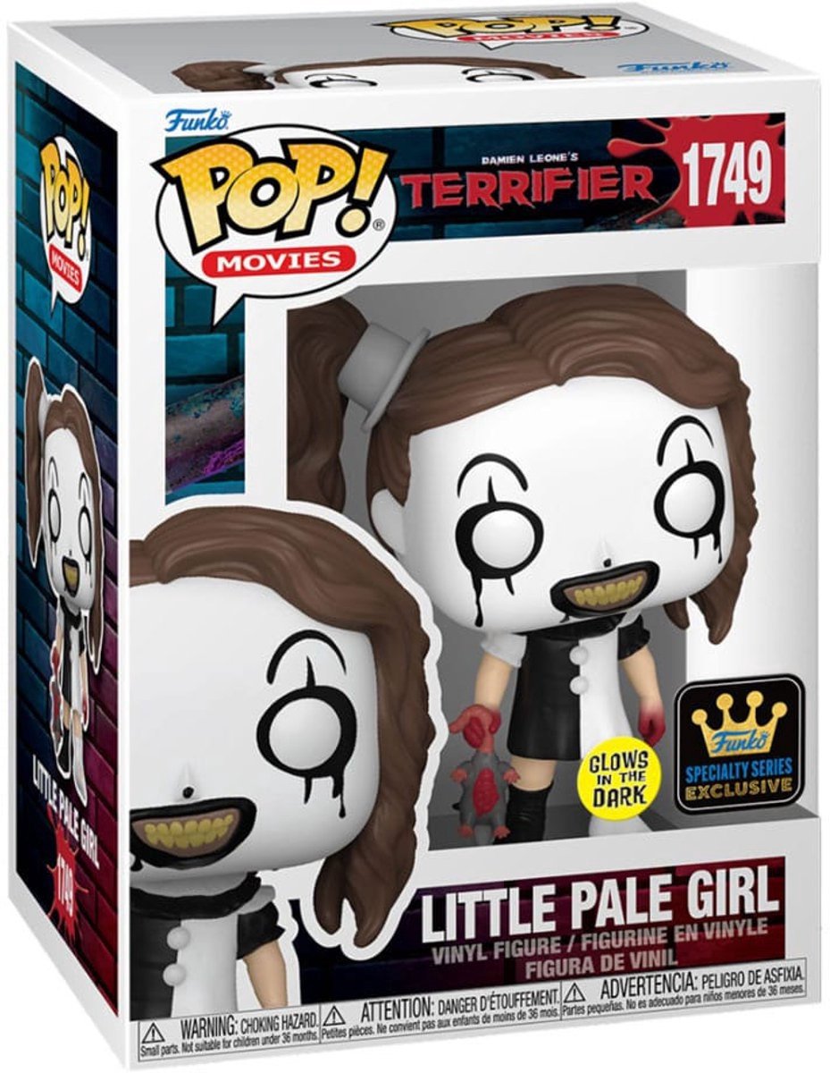 Funko-Pop-Filme: Terrifizier 2 – Little Pale Girl Pop (im Dunkeln leuchtend) #1749