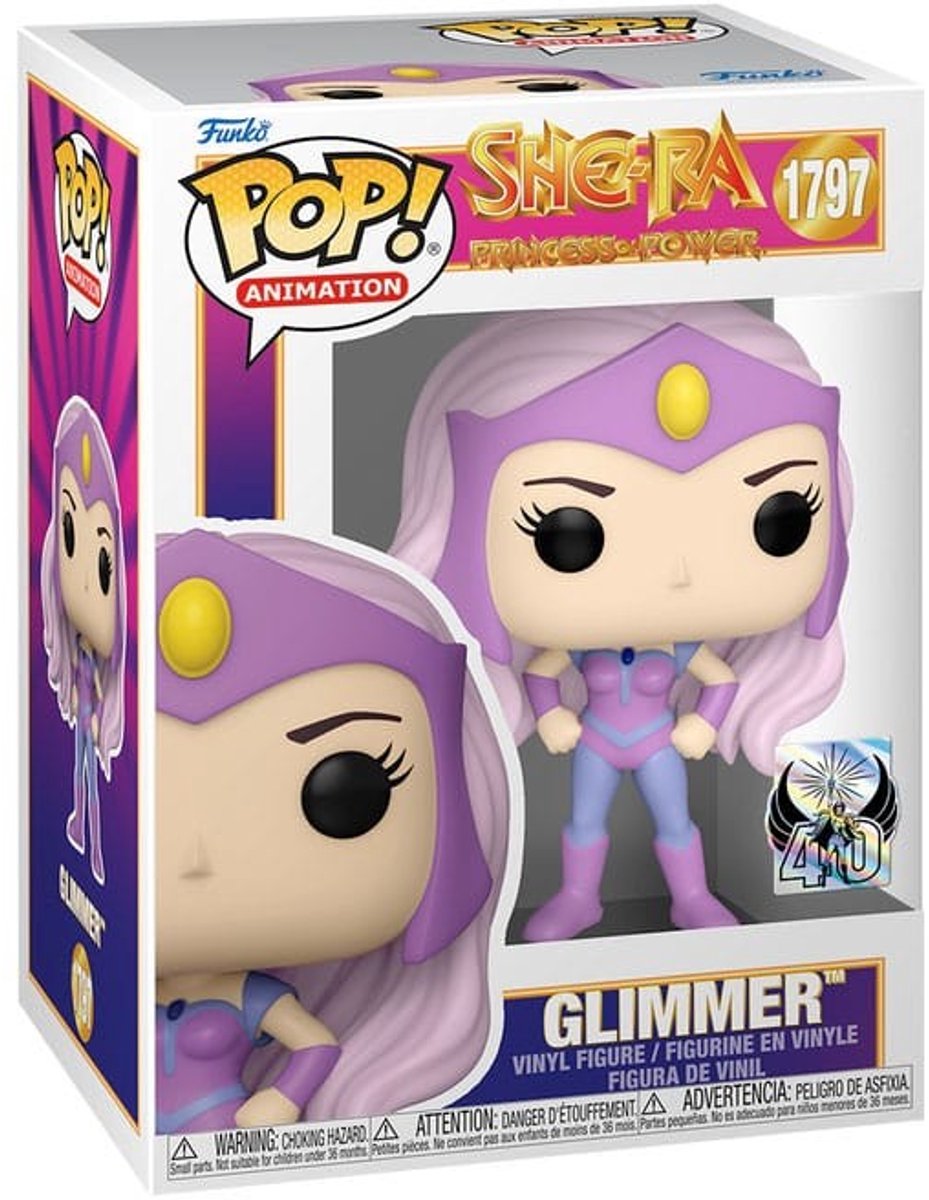 Funko-Pop! She-Ra Glimmer 1797 Motu She-Ra Prinzessin der Macht