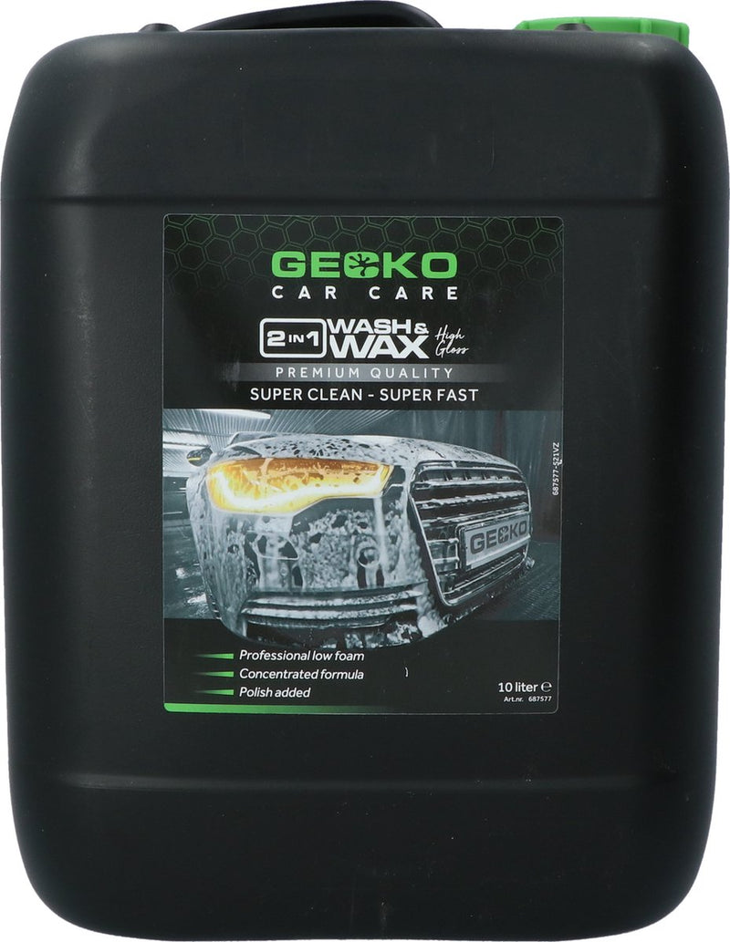 Gecko Autopflege Gecko 2-in-1 Wachs Wachs 10l