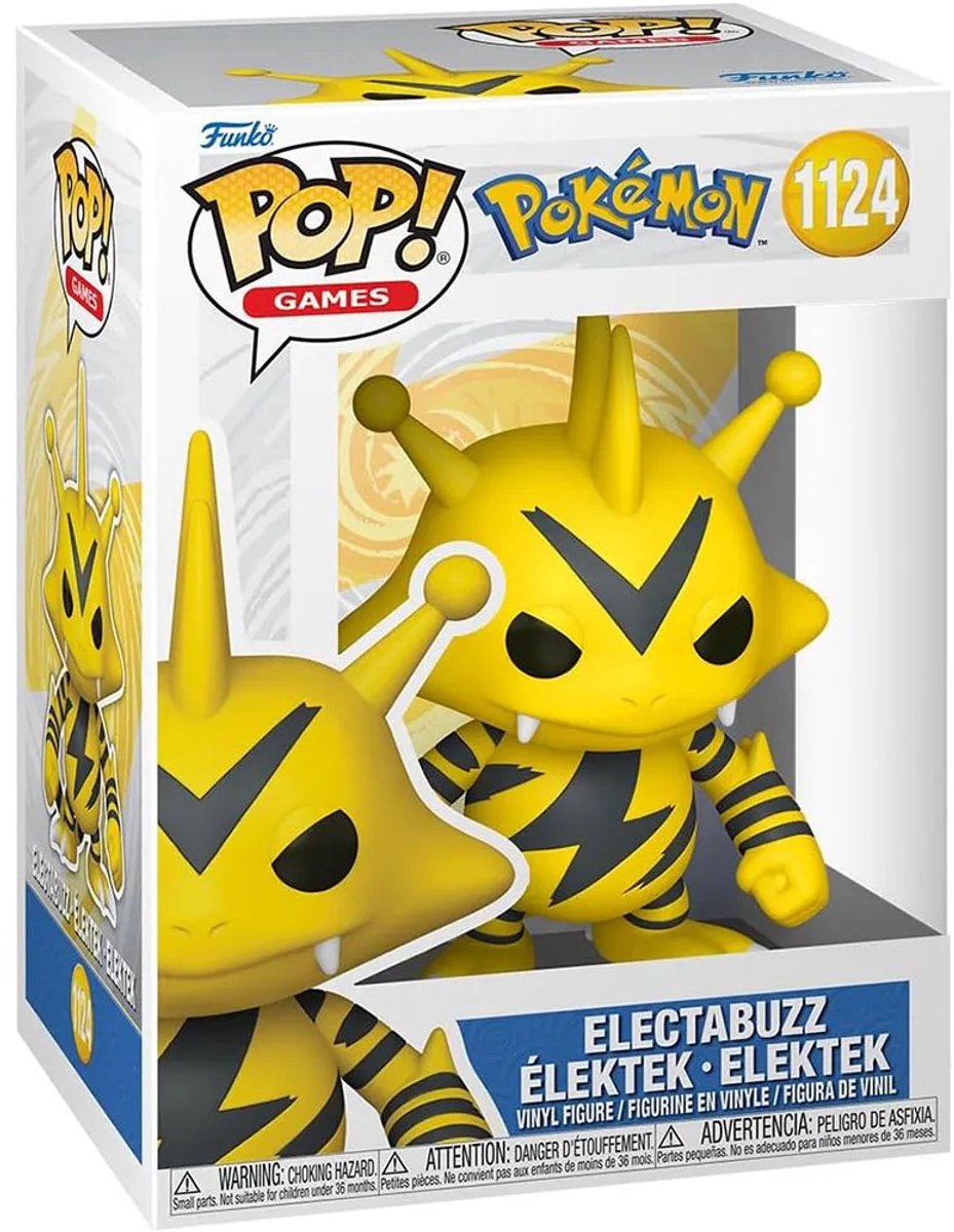 Funko Pokémon Electabuzz Vinylfigur 1124 Unisex Pop! - neutral - Standard