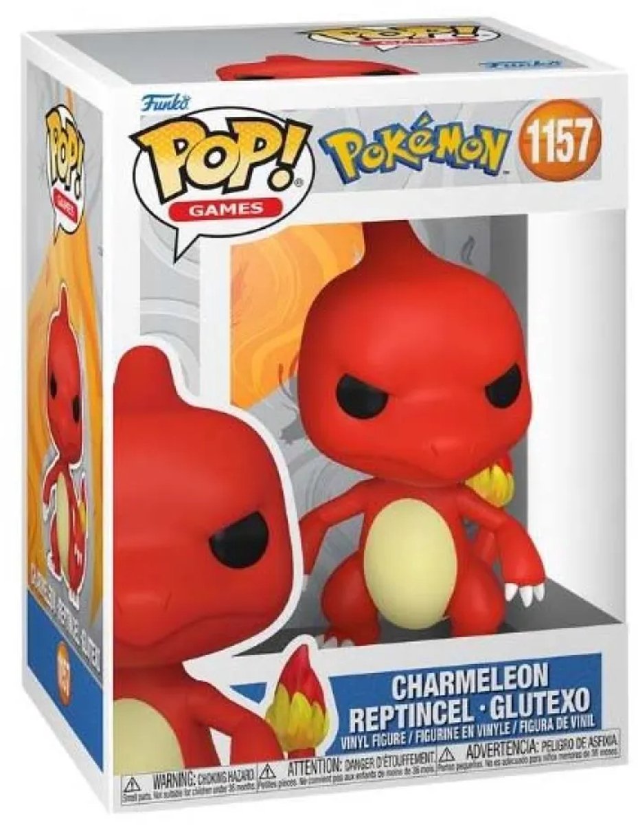 Funko Pokémon Charmeleon Vinylfigur 1157 Unisex Pop! - neutral - Standard