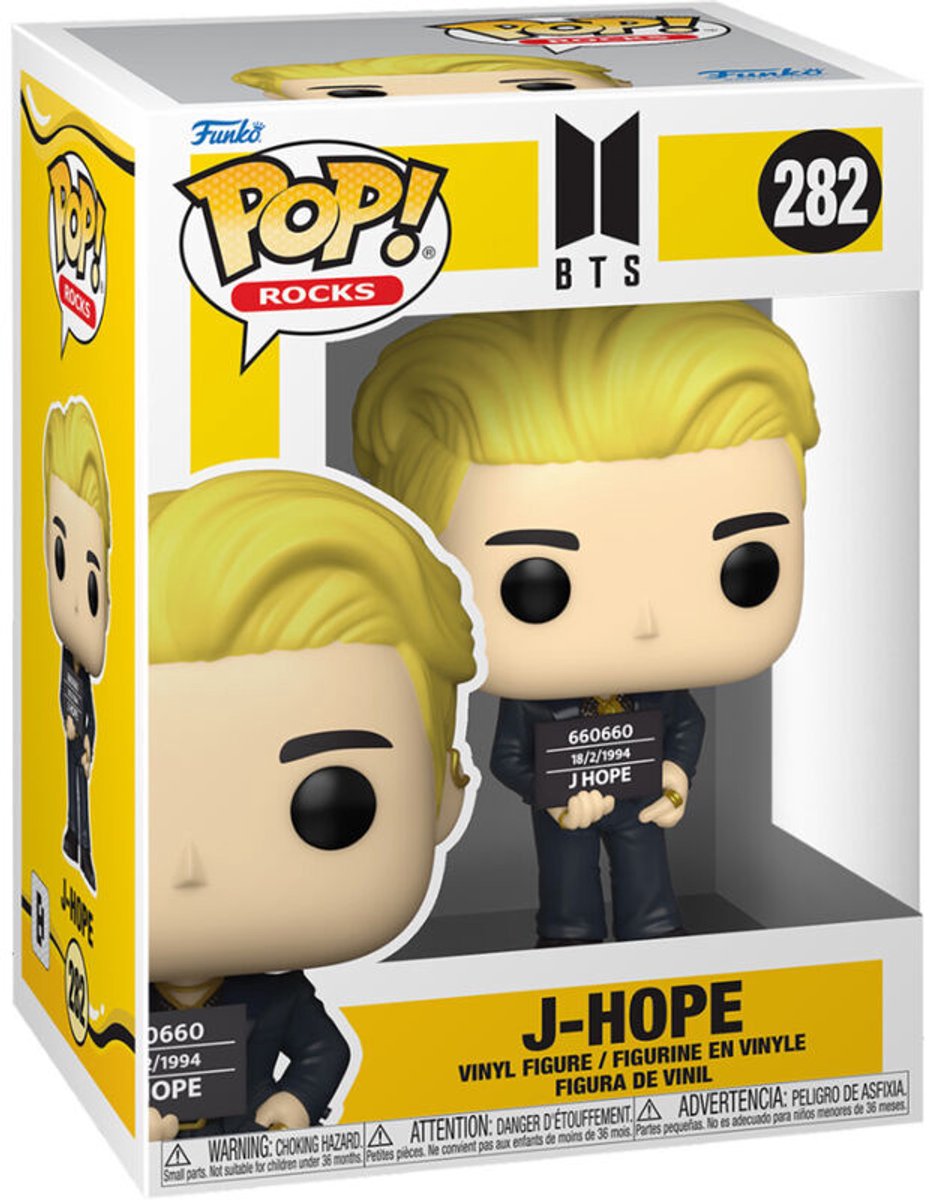 Funko BTS Sammelfigur Pop! Rocks Butter J Hope 9 cm mehrfarbig