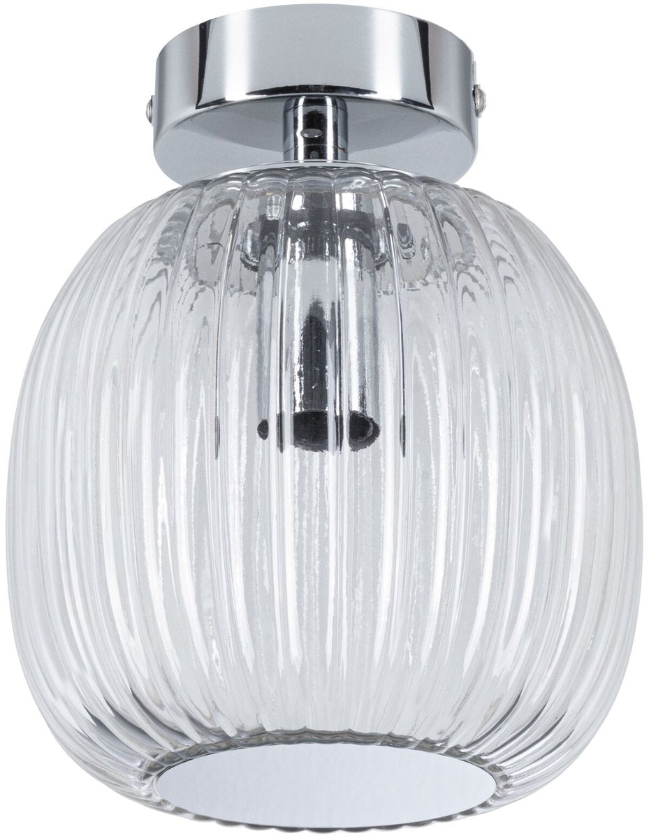 Paulmann LED-Deckenleuchte Ruya IP44 E14 230V max. 20W dimmbares Glas, Chrom