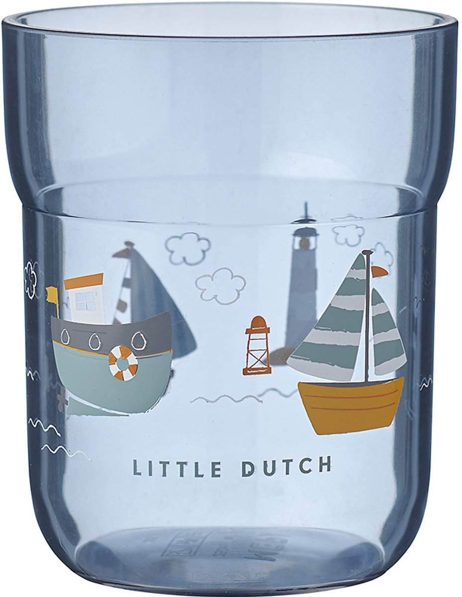 Mepal Mio Kinderbecher Little Dutch – 250 ml – gut zu halten – Kindergeschirr – Sailors Bay