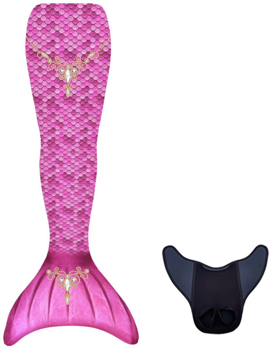Kuaki Meerjungfrauenschwanz – Set Prinzessin – XS – 8 Jahre