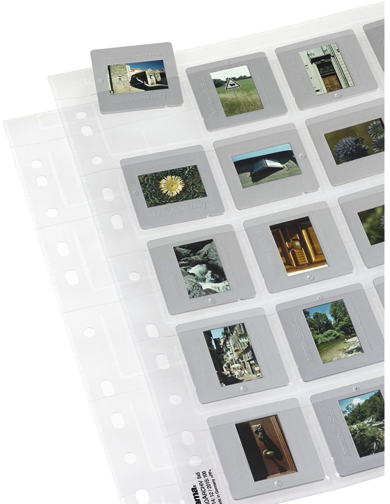 Hama Negativhüllen - A4-Format - 4x5 - 5x5 cm - 25 Stk.